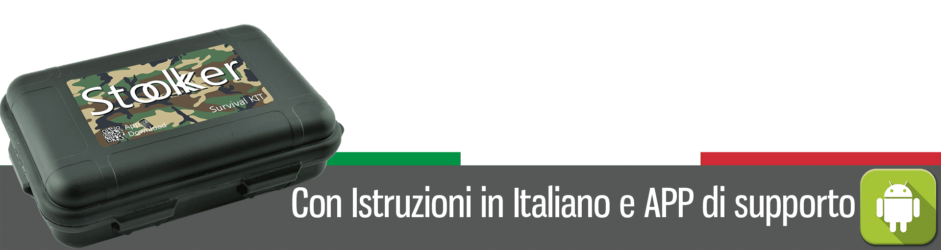Con istruzioni in Italiano e App di supporto
